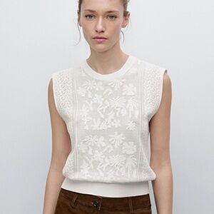 Massimo Dutti Knot Sweater Tank